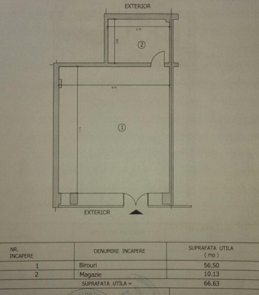 Spatiu comercial Orizont 