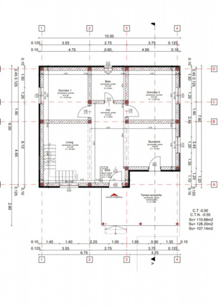 Casa Hemeius - încălzire pardoseala,  toate utilitățile, finalizare mai 2026