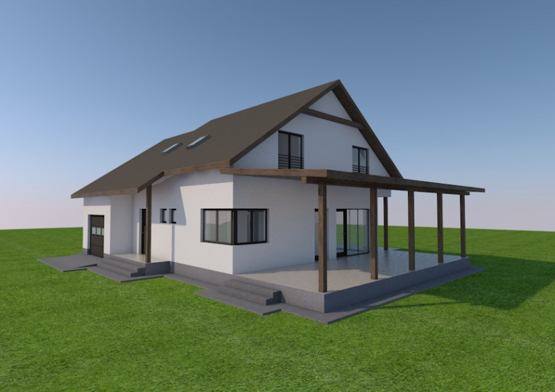 Teren Hemeius cu autorizație de construcție 