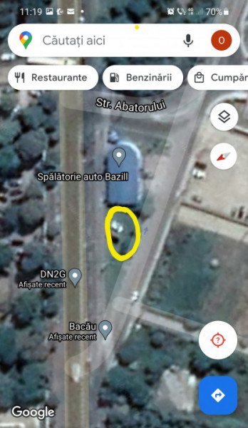 Teren Calea Moinești  Dedeman - Parc Auto - Publicitate Stradala