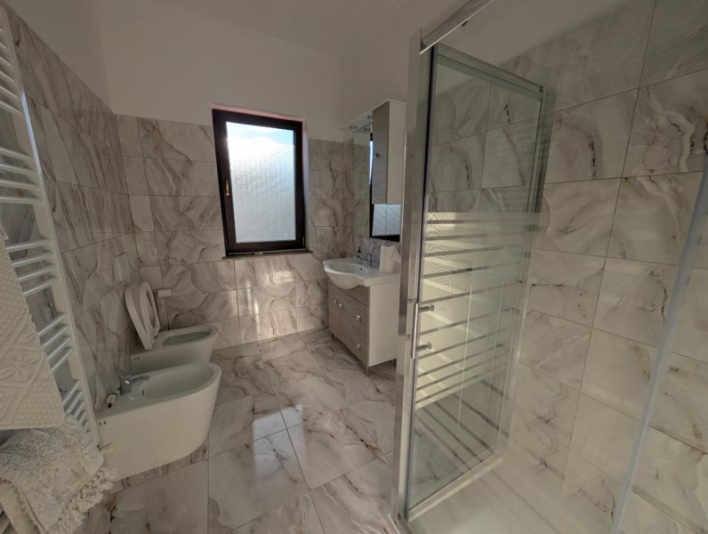 Casa noua Șerbănești, primul chirias- mobilata utilata 