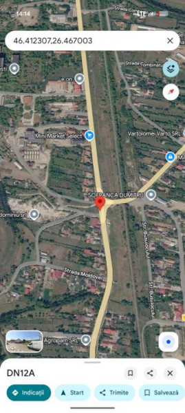 Teren Comănești, locație strategică !!!